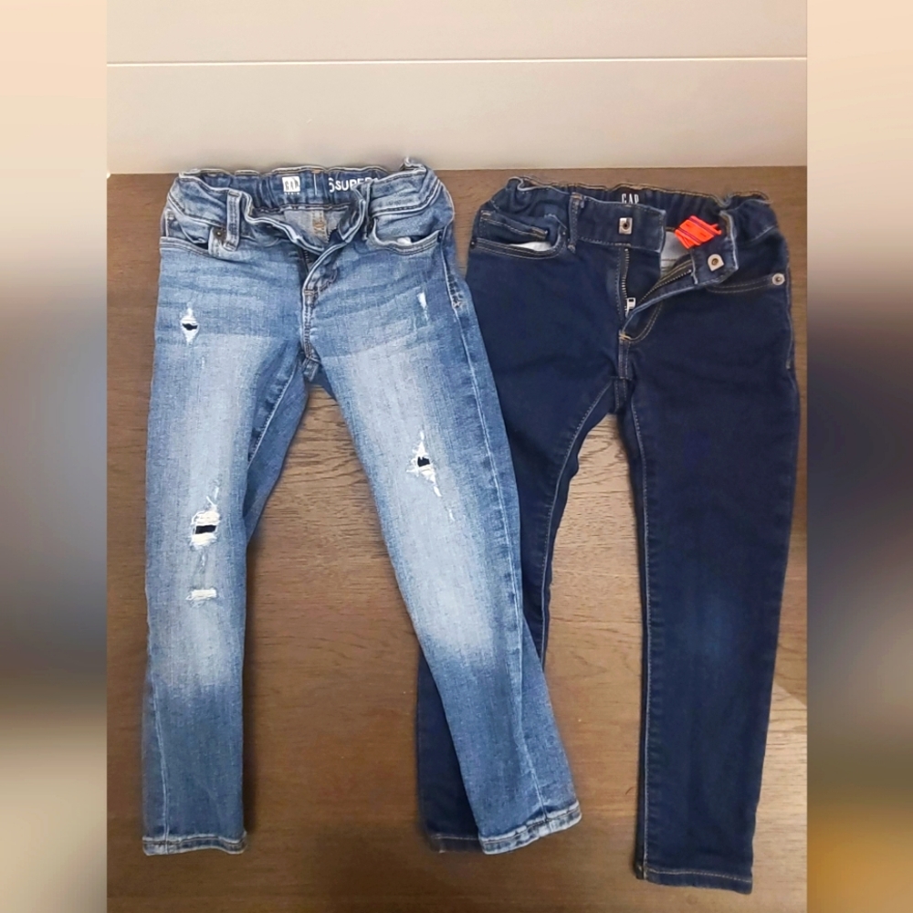 Girls Skinny Jeans, GAP, Size 5